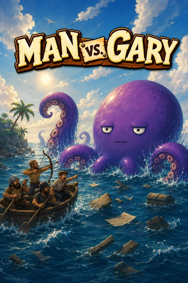 Man vs. Gary poster